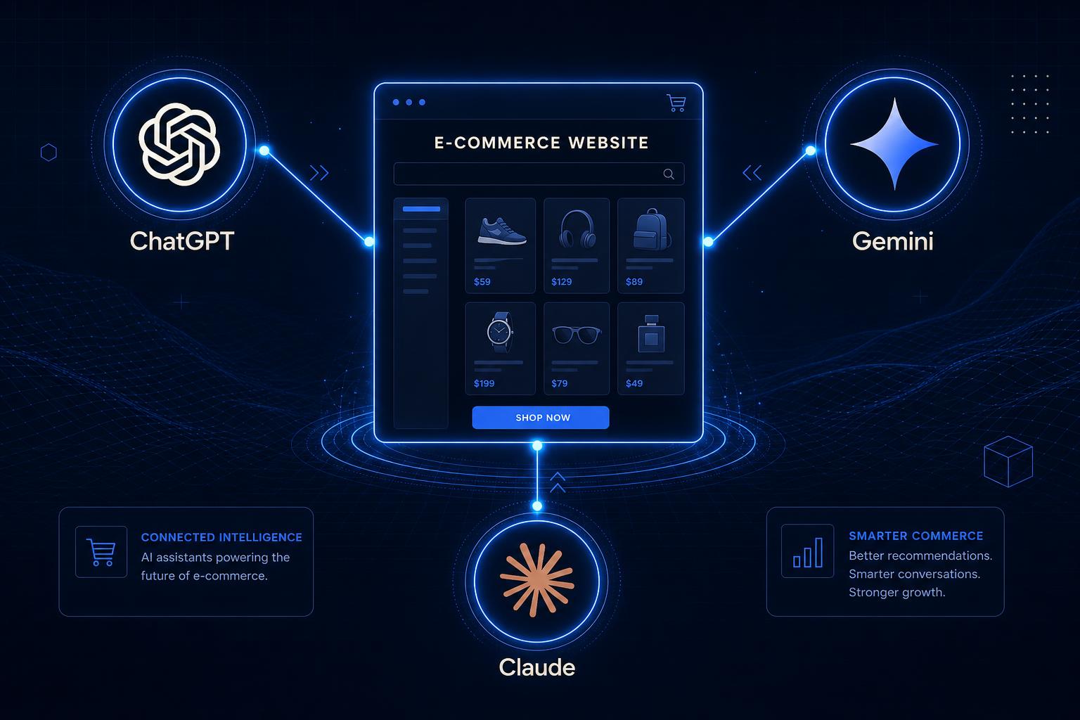Illustration of the SEO/GEO & Agentic E-commerce pillar